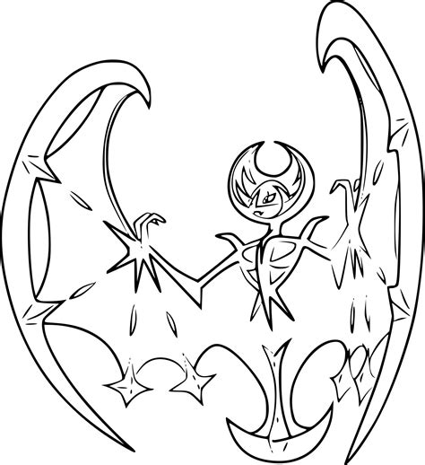 Solgaleo Lunala Pokemon Coloring Pages Pin On Coloriage Reagan Marks