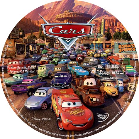 Cars 1 Dvd Cover