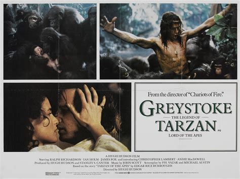 Greystoke La Leyenda De Tarzán El Rey De Los Monos Greystoke The Legend Of Tarzan Lord Of