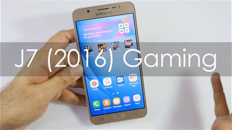 Samsung Galaxy J7 2016 Gaming Review Youtube