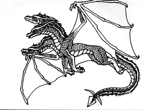 Awesome Dragon Coloring Pages At Getdrawings Free Download