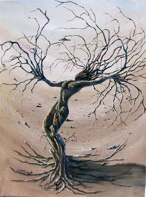 Dancing Tree Spirit By Penny Parker Tree Art Nature Art Drawings