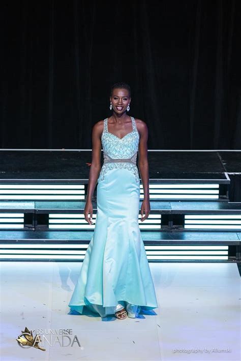 Ini karena nova dikenal sebagai sosok wanita yang inspiratif. Nova Stevens Finalist Miss Universe Canada 2018 at Evening Gown Competition (Photo Courtesy ...
