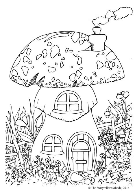 Forest Coloring Page For Children Coloring Home