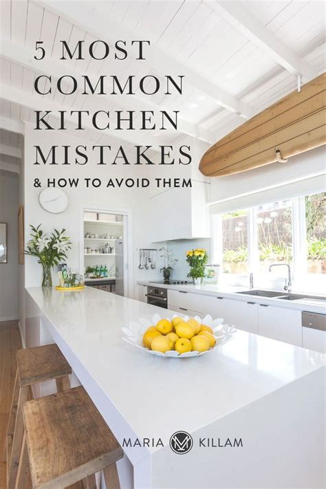 How To Avoid The 5 Most Common Kitchen Mistakes Home Colour Expert