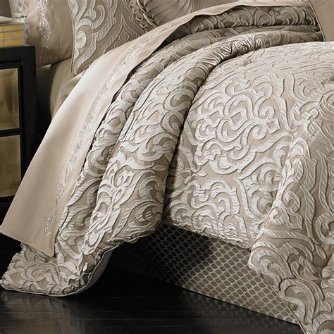 Astoria Sand 4 Piece Comforter Set By J Queen Latest Bedding