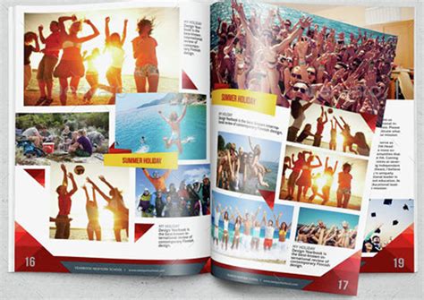 9 Yearbook Design Templates For Graphic Designers