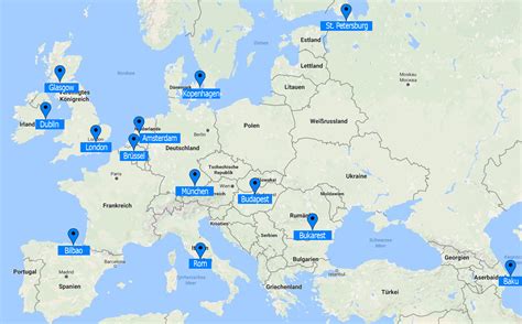 Die em wird in 12 spielorte auf dem europäischen kontinent ausgetragen. EM 2020 Spielorte: Alle 12 Städte & Länder im Überblick ...