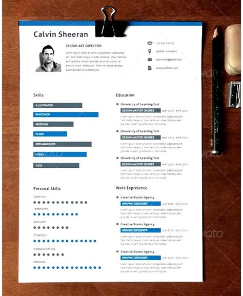 Download the latest simple illustrator resume template for absolutely free to use in your next dream job opportunity. Creative Resume Template for Director | Free Samples ...