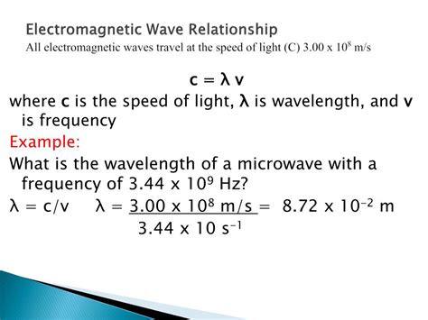 Ppt Electromagnetic Radiation Definition Characteristics Of Waves