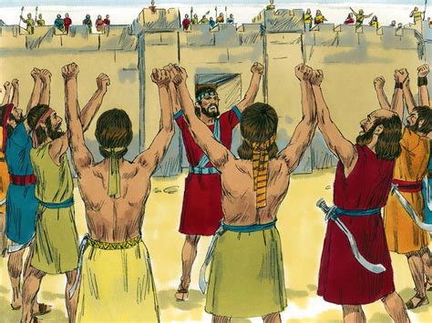 Joshua And The Battle Of Jericho Inspirational Christians