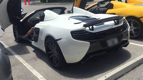 Mclaren 650s Spider With Awe Cats And Exhaust Vs Mp4 12c With Sport