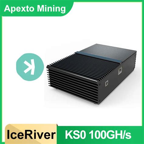 Used Iceriver Ks Gh S W Kas Miner Kaspa Mining Machine Ready To Ship Crypto Pay