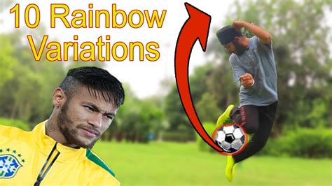 10 Football Rainbow Skills Tricks And Flicks Variations In Hindi