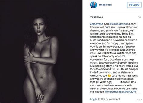 Amber Rose Defends Kim Kardashian S Nude Selfies AGAIN And Says They