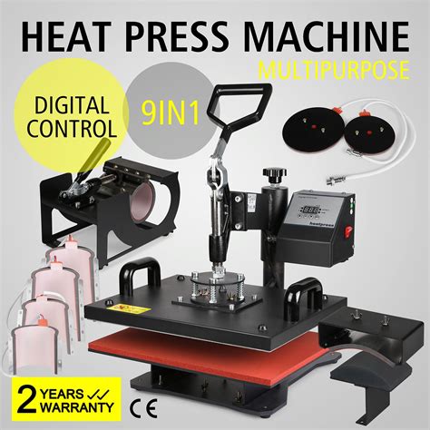 Heatpressmachine‬ ‪‎heattransfer‬ ‪‎multifunctional‬ ‪‎vevor‬ 9in1