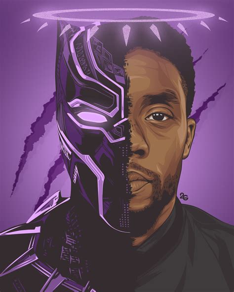 Chadwick Black Panther On Behance