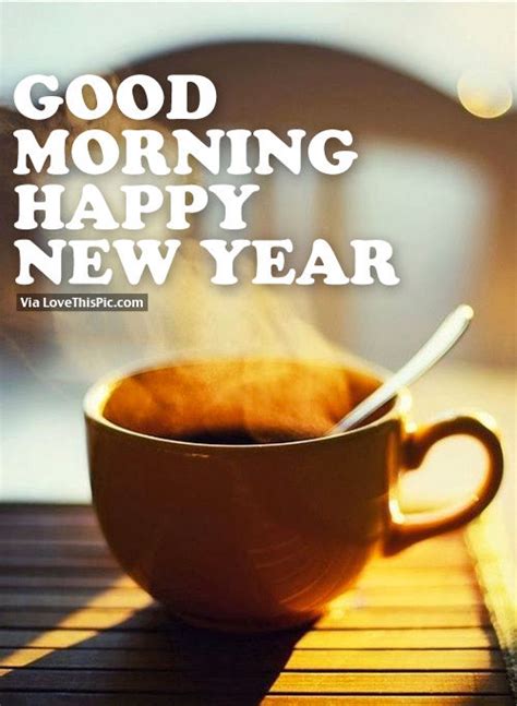 Good Morning Happy New Year Pictures Photos And Images For Facebook
