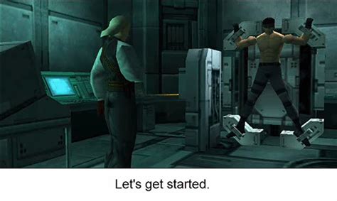 Re Metal Gear Solid guía de diseño La tortura de Ocelot AnaitGames