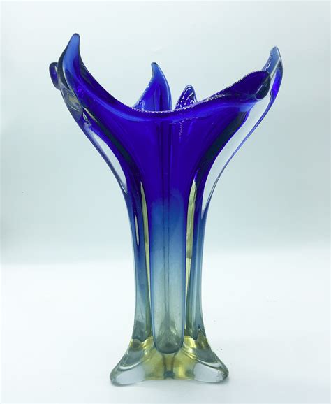1960s Blue Murano Glass Vase 142467