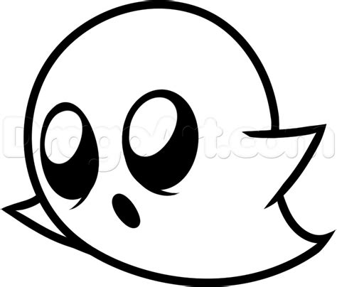 Easy Ghost Drawing Free Download On Clipartmag