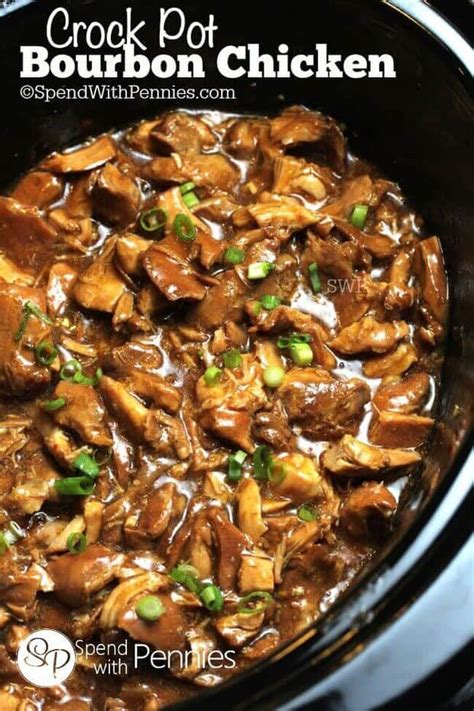 When i put the chicken in the crock pot and add the. Crock Pot Bourbon Chicken - The Best Blog Recipes