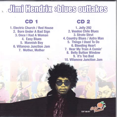 Jimi Hendrix Blues Outtakes 2cd Digipak Giginjapan