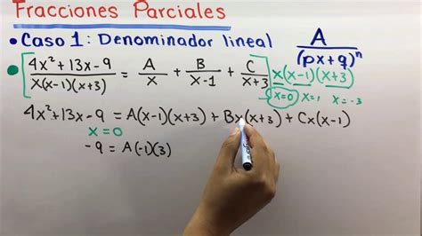 Separación De Fracciones Parciales Precálculo Youtube