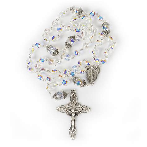 Swarovski Crystal Rosary Rosaries And Chaplets By Sue Anna Mary