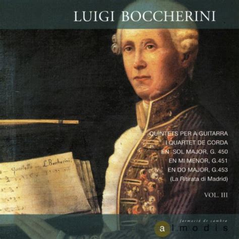 Luigi Boccherini Quintets Per A Guitarra I Quartet De