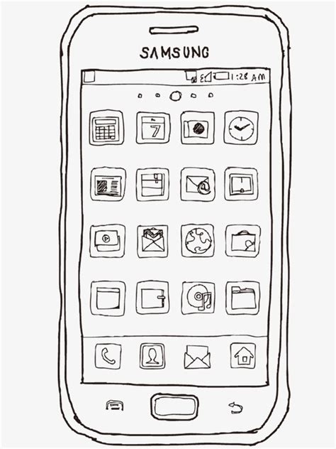 Mobile Drawing At Explore Collection Of Mobile Drawing