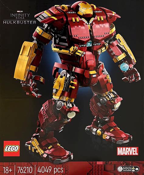 First Look New Lego Marvel Hulkbuster 76210 The Brick Show