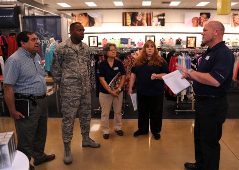 Aafes Senior Enlisted Advisor Visits Lrafb Little Rock Air Force Base Display