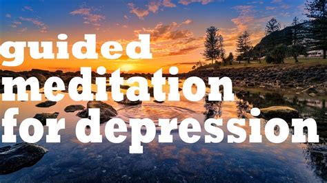 20 Min Guided Meditation For Depression Anxiety And Overthinking