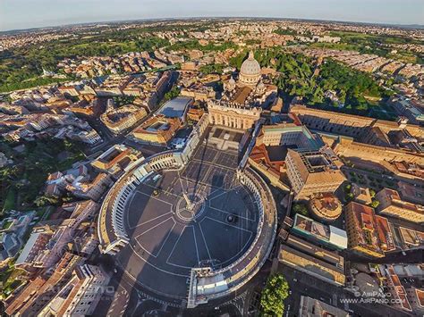 Vatican City State 360° Aerial Panorama Visiting The Vatican Tour