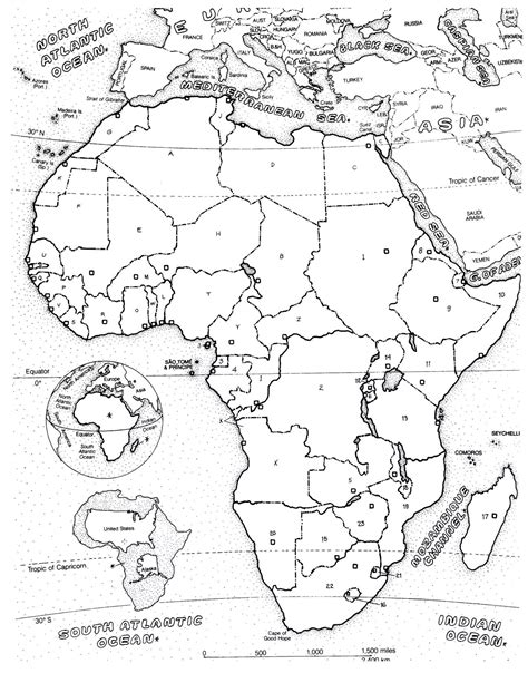 Free Coloring Page Coloring Adult Africa Map The Map Of The African