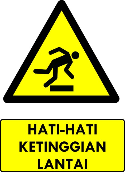 Rambu K3 Kumpulan Rambu Bahaya K3 Safety Sign Ahli K3 Umum