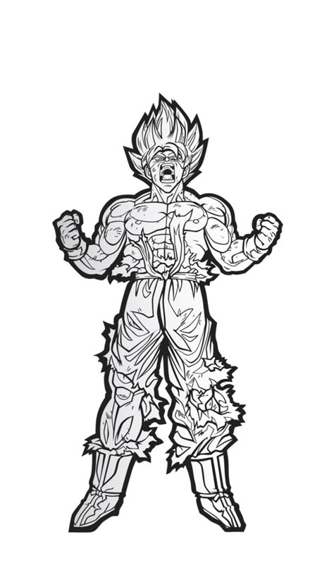 Drawing goku super saiyan dragon ball z youtube. Goku Ssj Drawing | Free download on ClipArtMag