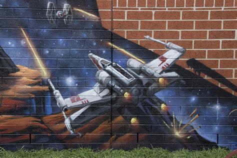 Star Wars Graffiti Graffiti Artist Melbourne