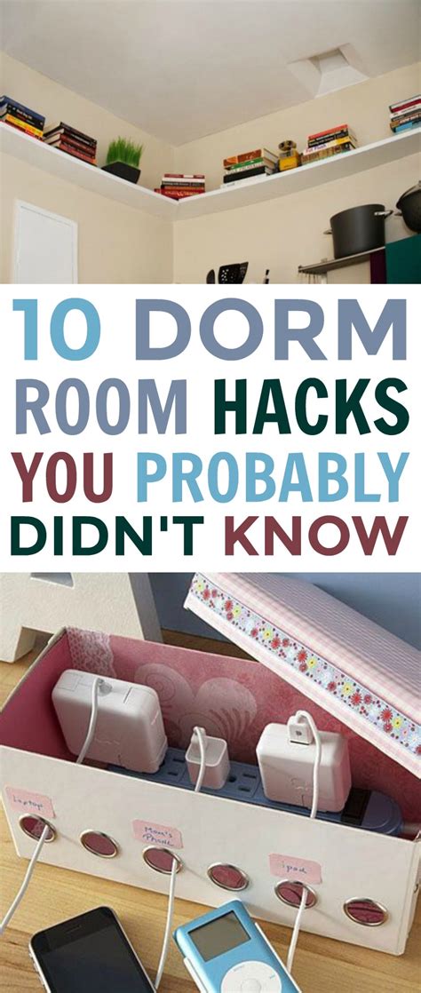 10 Dorm Room Hacks You Probably Didnt Know A Little Craft In Your