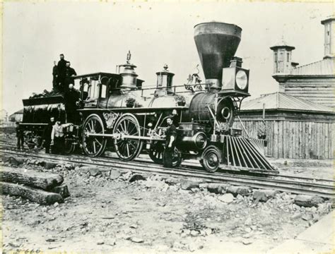 Old Civil War Era Photo Of One Of The Engines Used On The United States