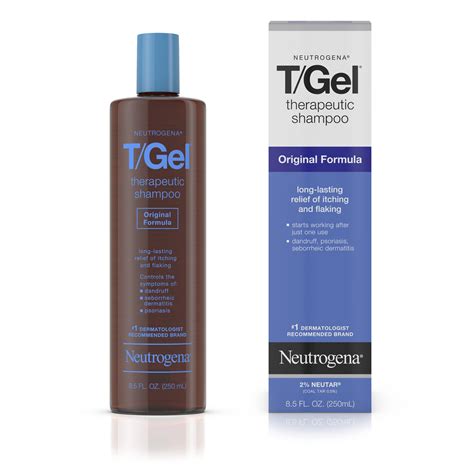 Neutrogena Tgel Therapeutic Shampoo Anti Dandruff Coal Tar Extract 8