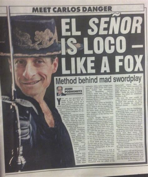 Rival Says Weiner Needs To Apologize To Latinos For ‘carlos Danger’ Nickname Politicker