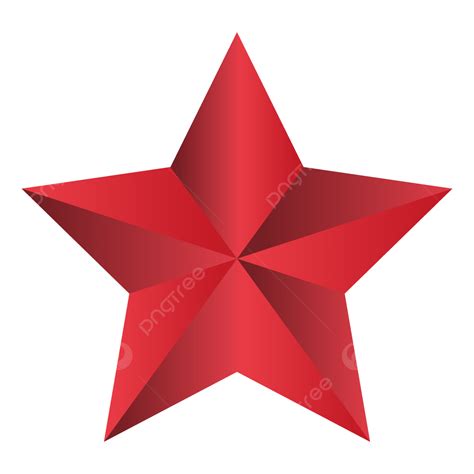 Red Christmas Star For Decoration Christmas Winter Star Png And