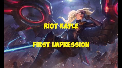 New Riot Kayle Skin First Impression Kayle 1v9 Youtube