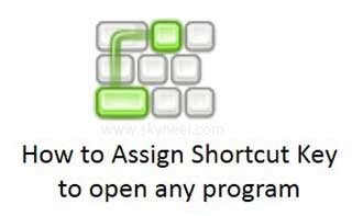 How To Assign Keyboard Shortcut Shortcuts In Windows Tutorials