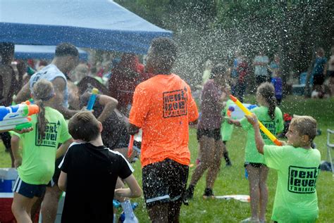 Summer Camp Water Fight