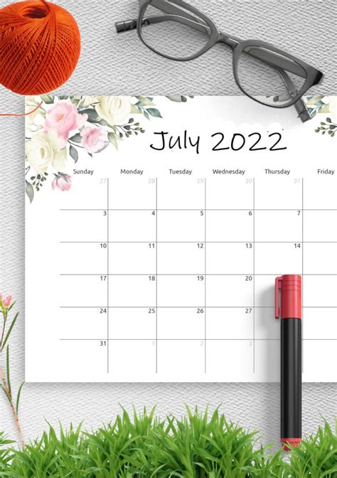 January 2022 Free Printable Calendar With Holidays Template No