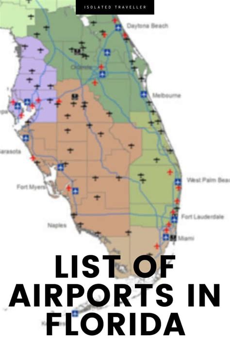 List Of Airports In Florida Isolated Traveller
