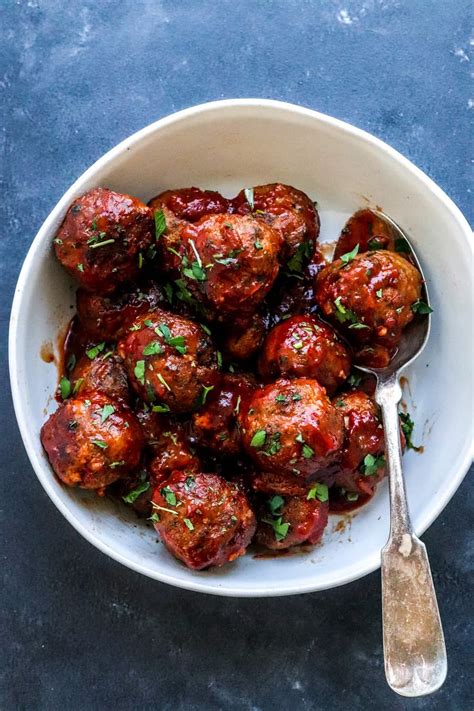 10 Minute Healthy Turkey Meatballs - Air Fryer Recipe - Pinch Me Good